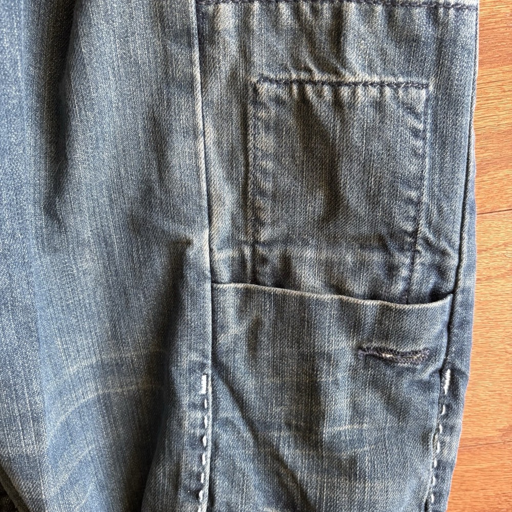 Levis Redwire DLX Straight Leg Jeans Mens 36x32 Blue Denim Y2K Tech Carpenter - Picture 6 of 15